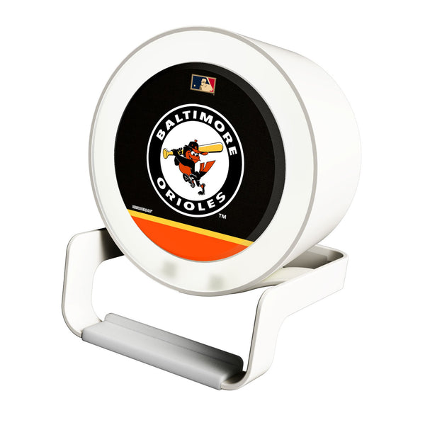 Baltimore Orioles 1966-1969 - Cooperstown Collection Endzone Solid Night Light Charger and Bluetooth Speaker