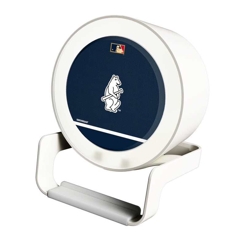 Chicago Cubs 1914 - Cooperstown Collection Endzone Solid Night Light Charger and Bluetooth Speaker