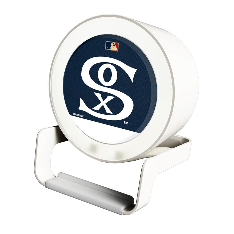 Chicago White Sox Road 1919-1921 - Cooperstown Collection Endzone Solid Night Light Charger and Bluetooth Speaker