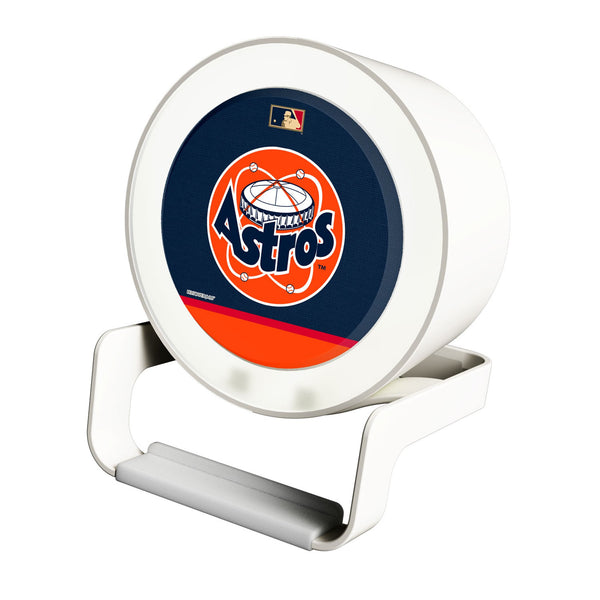 Houston Astros 1977-1993 - Cooperstown Collection Endzone Solid Night Light Charger and Bluetooth Speaker