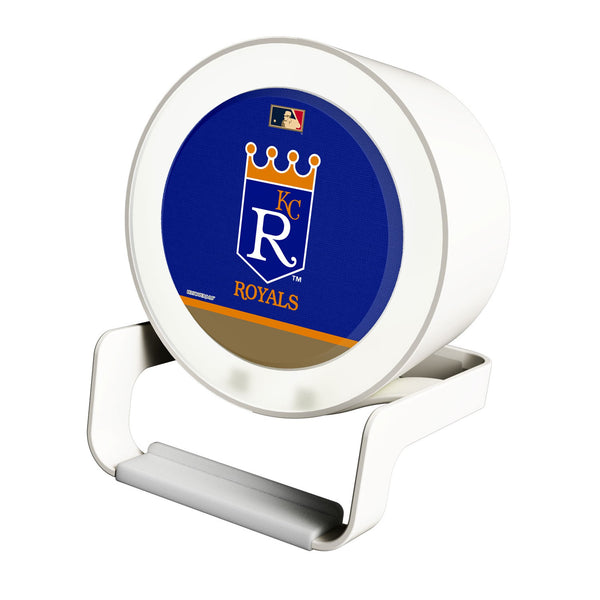 Kansas City Royals 1969-1978 - Cooperstown Collection Endzone Solid Night Light Charger and Bluetooth Speaker