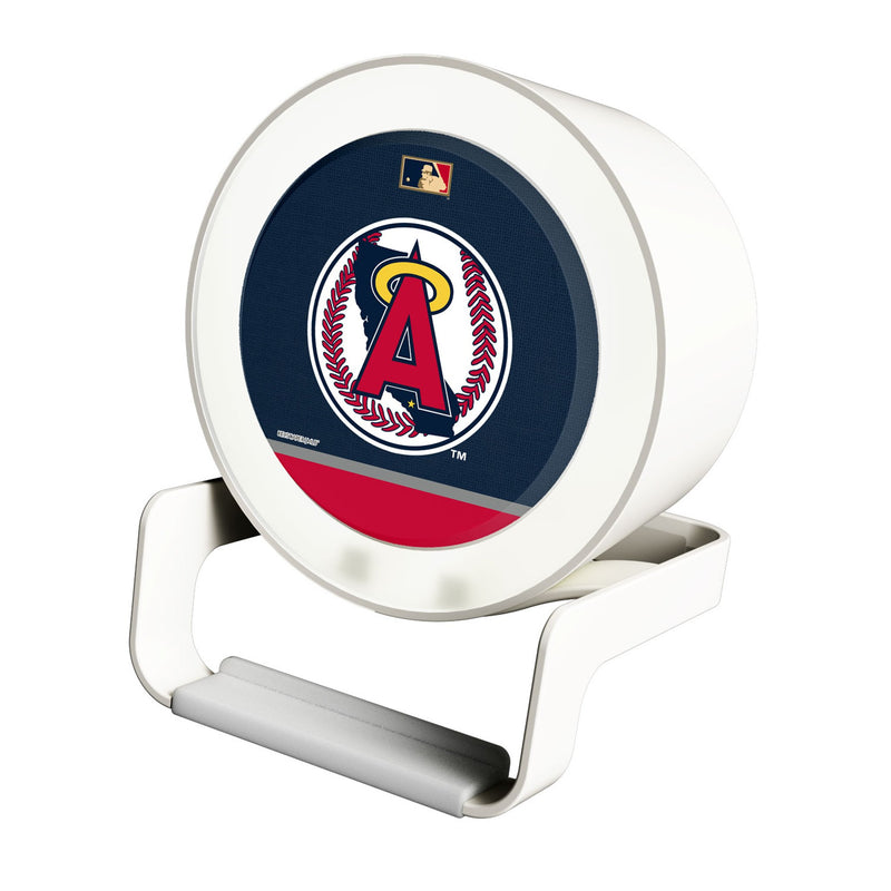 LA Angels 1986-1992 - Cooperstown Collection Endzone Solid Night Light Charger and Bluetooth Speaker