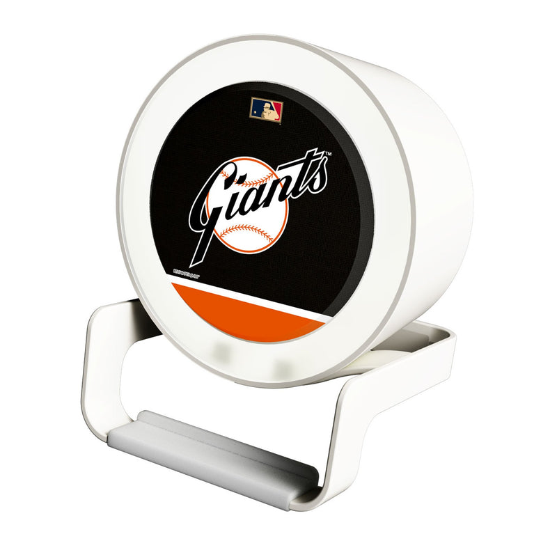 San Francisco Giants 1958-1967 - Cooperstown Collection Endzone Solid Night Light Charger and Bluetooth Speaker