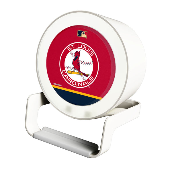 St Louis Cardinals 1966-1997 - Cooperstown Collection Endzone Solid Night Light Charger and Bluetooth Speaker