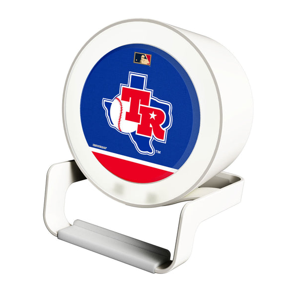 Texas Rangers 1981-1983 - Cooperstown Collection Endzone Solid Night Light Charger and Bluetooth Speaker