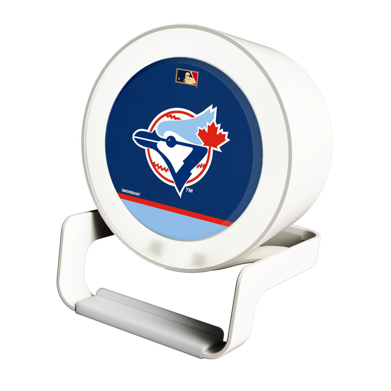 Toronto Blue Jays 1977-1988 - Cooperstown Collection Endzone Solid Night Light Charger and Bluetooth Speaker