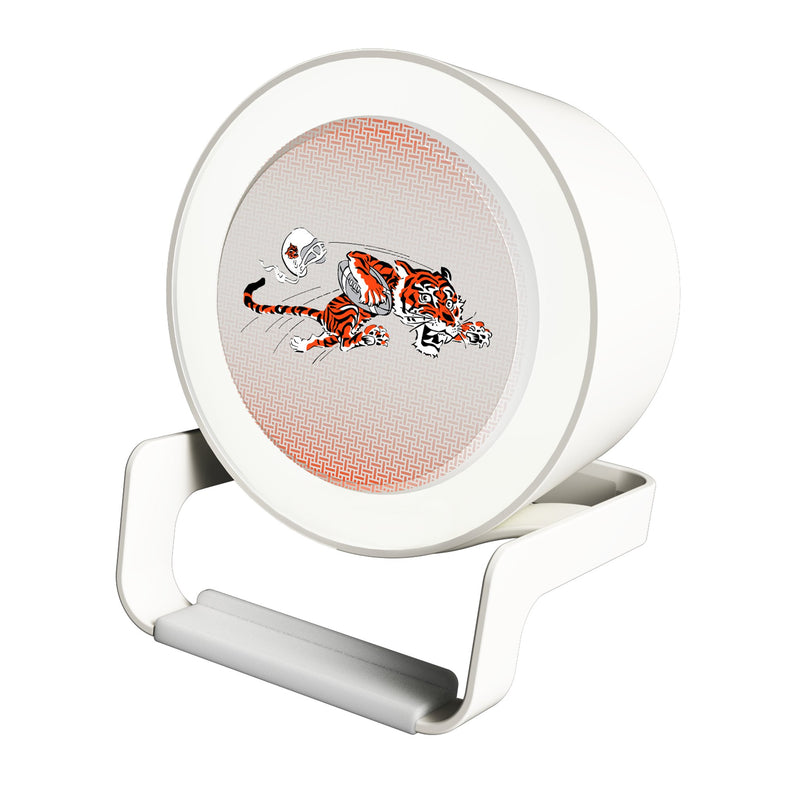 Cincinnati Bengals Historic Collection Linen Night Light Charger and Bluetooth Speaker