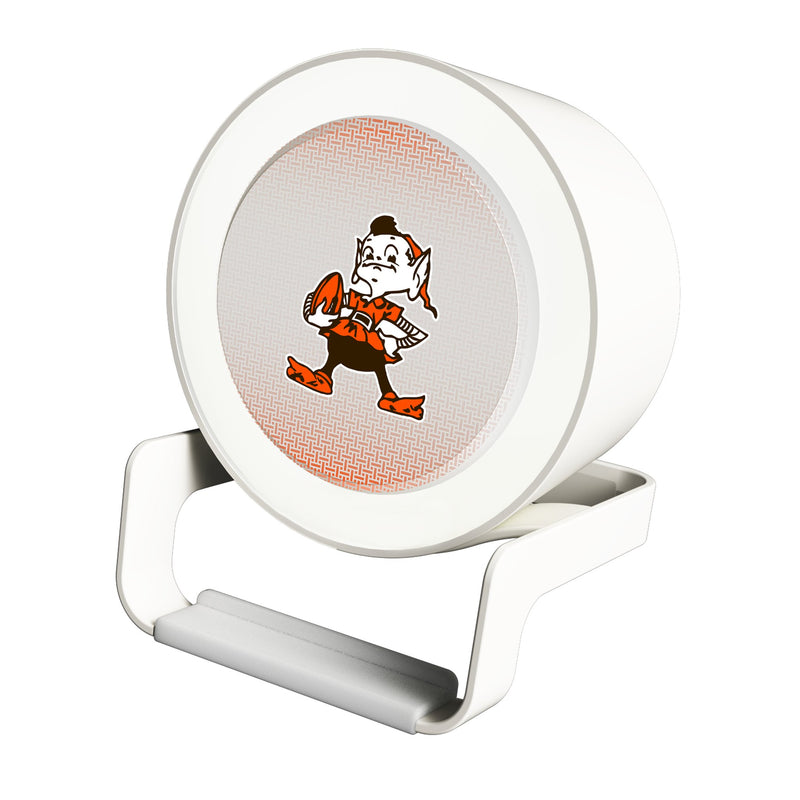 Cleveland Browns Historic Collection Linen Night Light Charger and Bluetooth Speaker