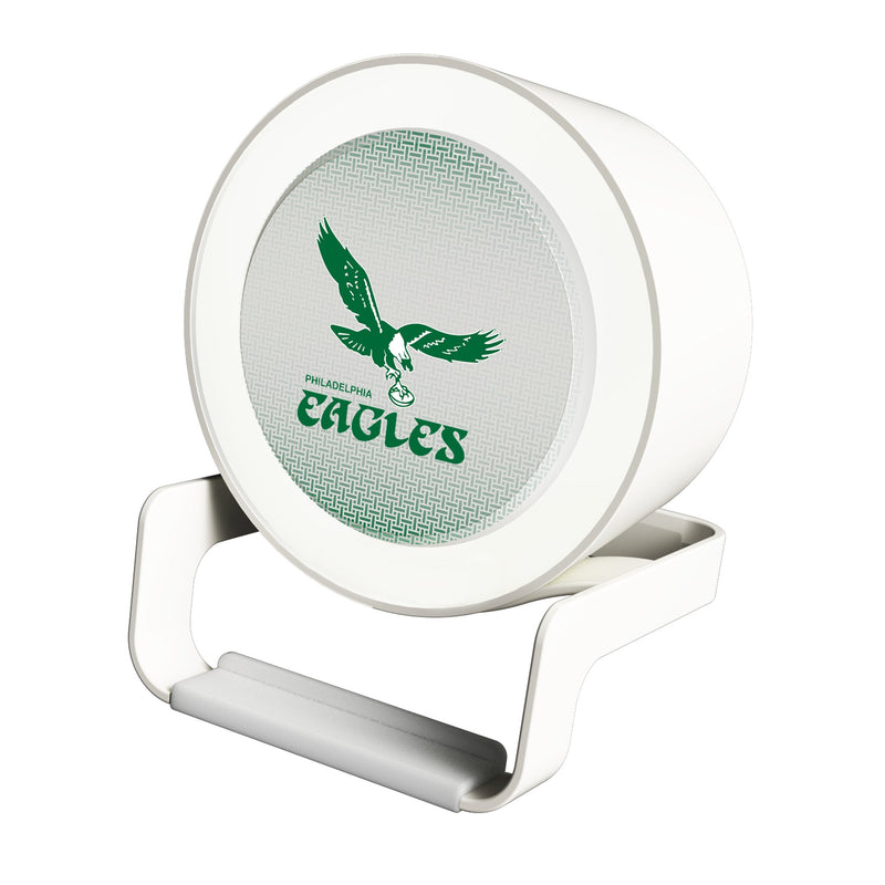 Philadelphia Eagles 1973-1995 Historic Collection Linen Night Light Charger and Bluetooth Speaker