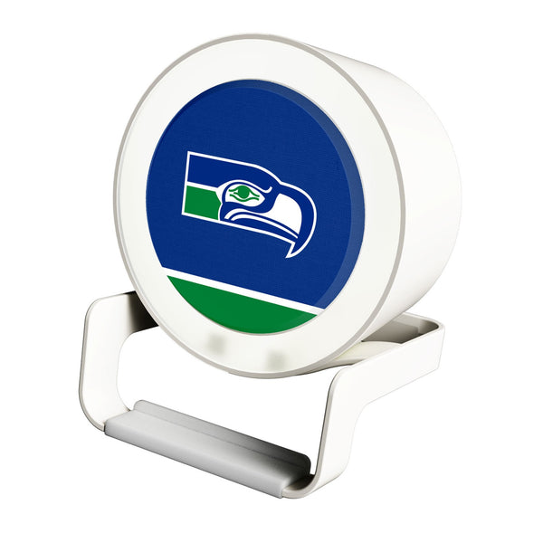 Seattle Seahawks Historic Collection Endzone Solid Night Light Charger and Bluetooth Speaker