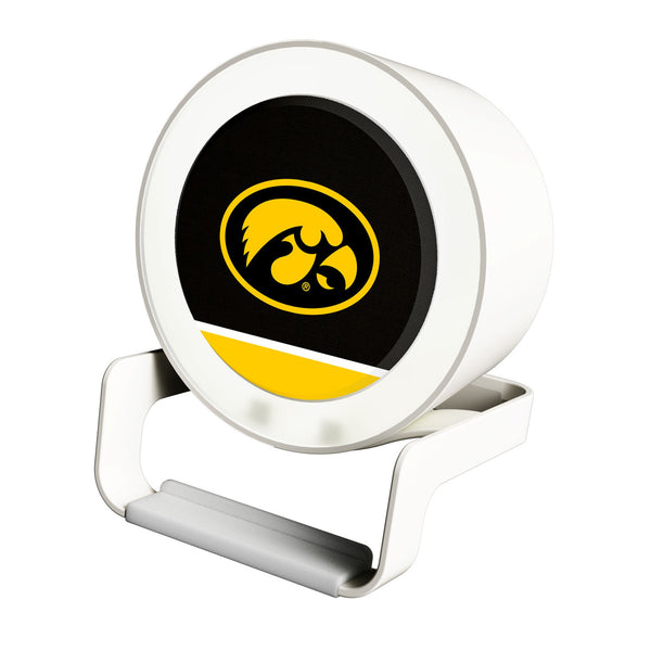 University of Iowa Hawkeyes Endzone Solid Night Light Charger and Bluetooth Speaker