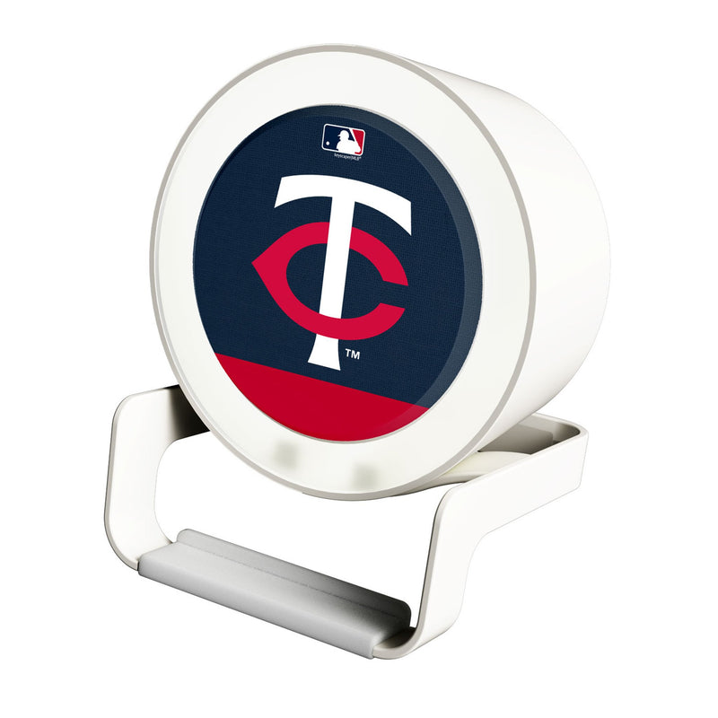 Minnesota Twins Endzone Solid Night Light Charger and Bluetooth Speaker