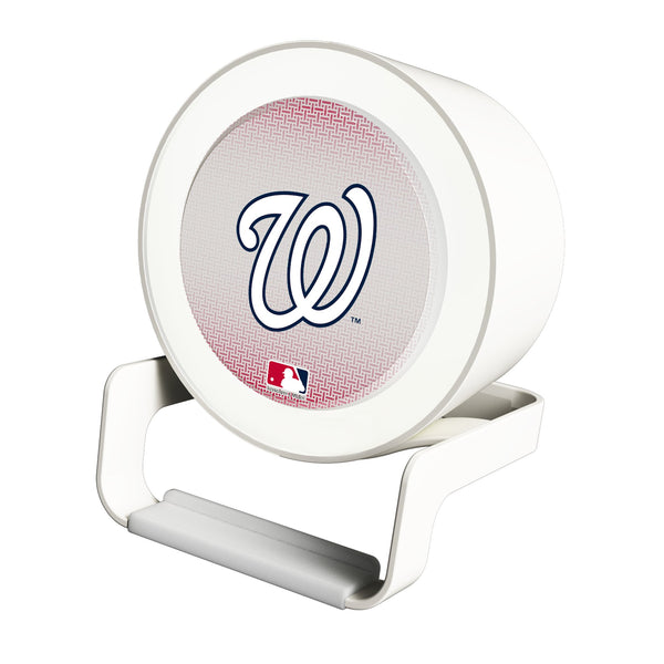 Washington Nationals Linen Night Light Charger and Bluetooth Speaker