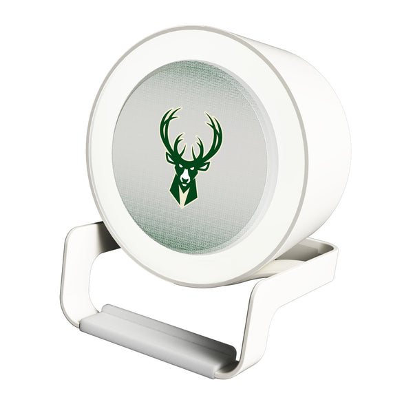 Milwaukee Bucks Linen Night Light Charger and Bluetooth Speaker