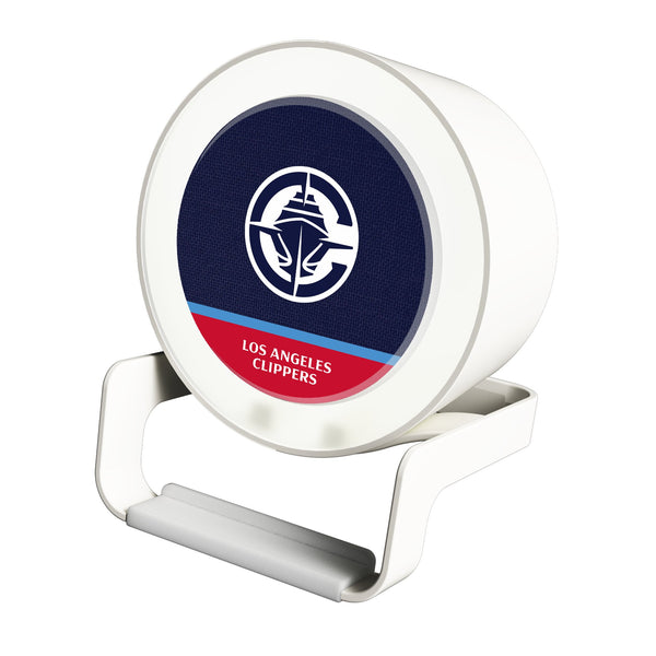 Los Angeles Clippers Endzone Solid Night Light Charger and Bluetooth Speaker