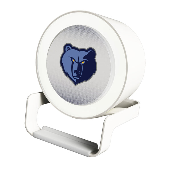 Memphis Grizzlies Linen Night Light Charger and Bluetooth Speaker