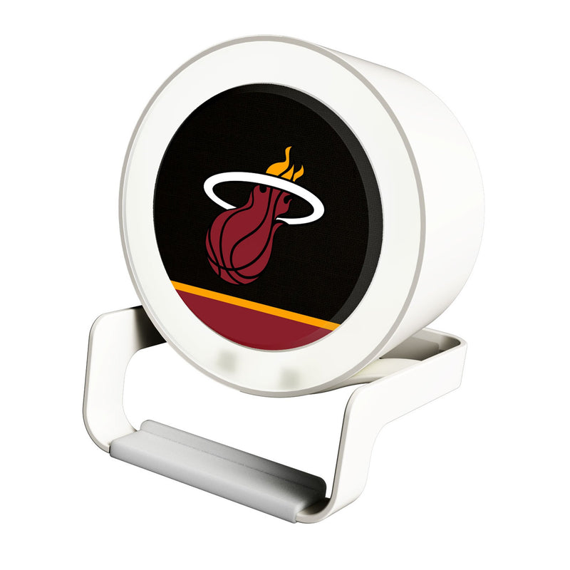 Miami Heat Endzone Solid Night Light Charger and Bluetooth Speaker