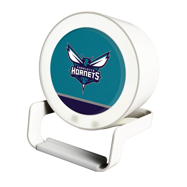 Charlotte Hornets Endzone Solid Night Light Charger and Bluetooth Speaker