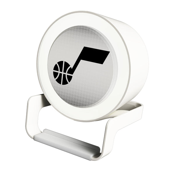 Utah Jazz Linen Night Light Charger and Bluetooth Speaker