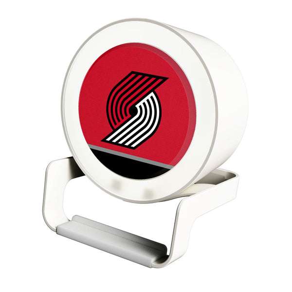 Portland Trail Blazers Endzone Solid Night Light Charger and Bluetooth Speaker