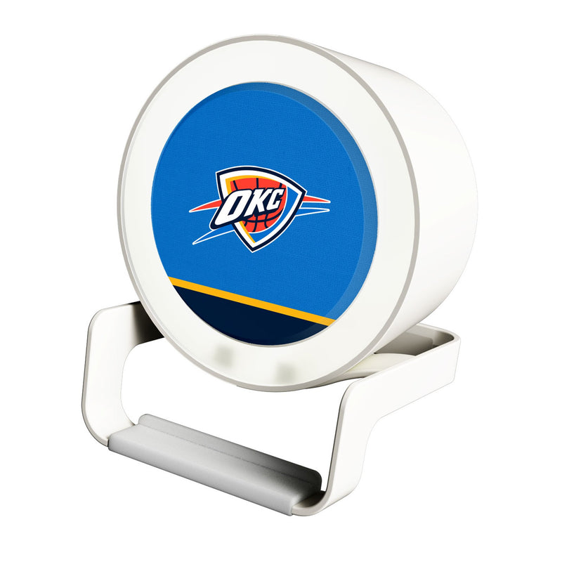 Oklahoma City Thunder Endzone Solid Night Light Charger and Bluetooth Speaker