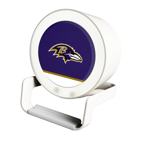 Baltimore Ravens Endzone Solid Night Light Charger and Bluetooth Speaker