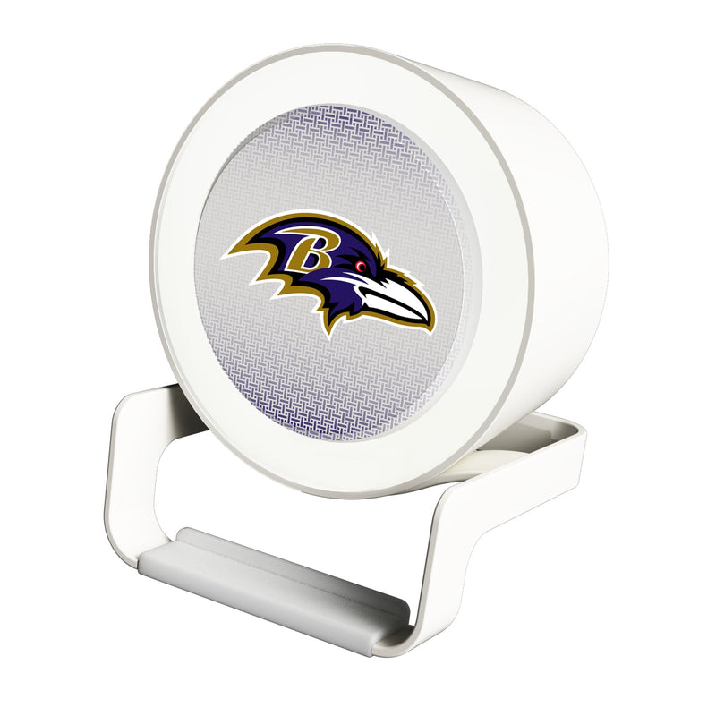 Baltimore Ravens Linen Night Light Charger and Bluetooth Speaker