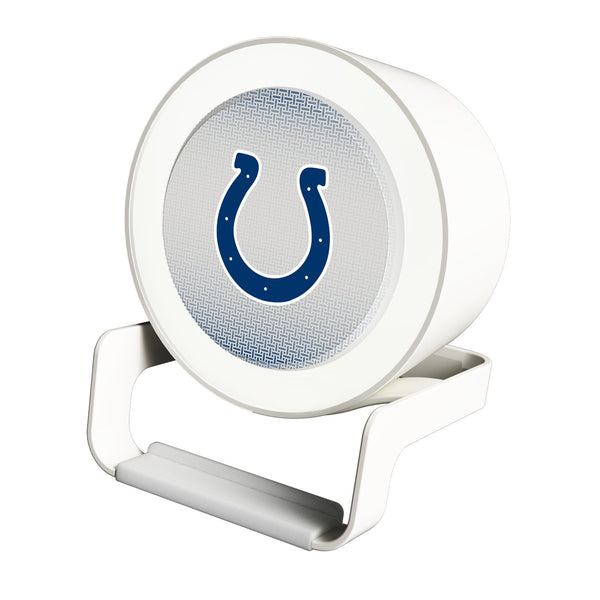 Indianapolis Colts Linen Night Light Charger and Bluetooth Speaker