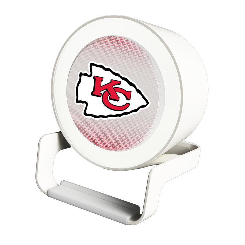 Kansas City Chiefs Linen Night Light Charger and Bluetooth Speaker