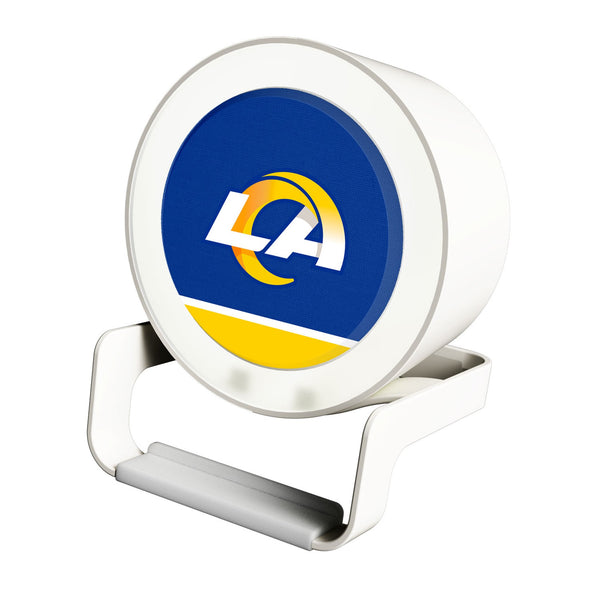 Los Angeles Rams Endzone Solid Night Light Charger and Bluetooth Speaker