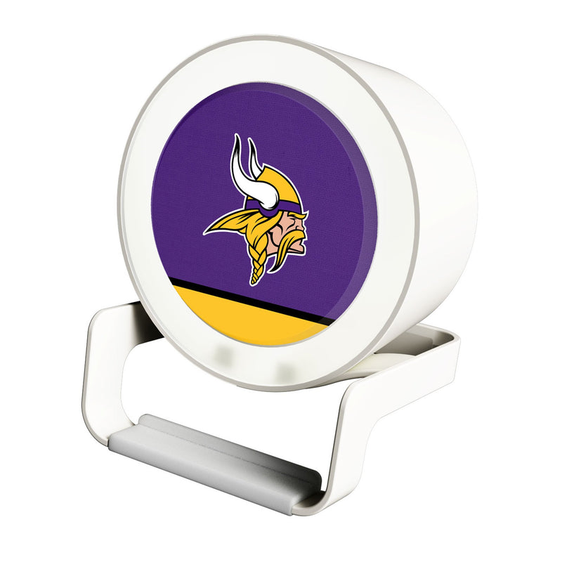 Minnesota Vikings Endzone Solid Night Light Charger and Bluetooth Speaker