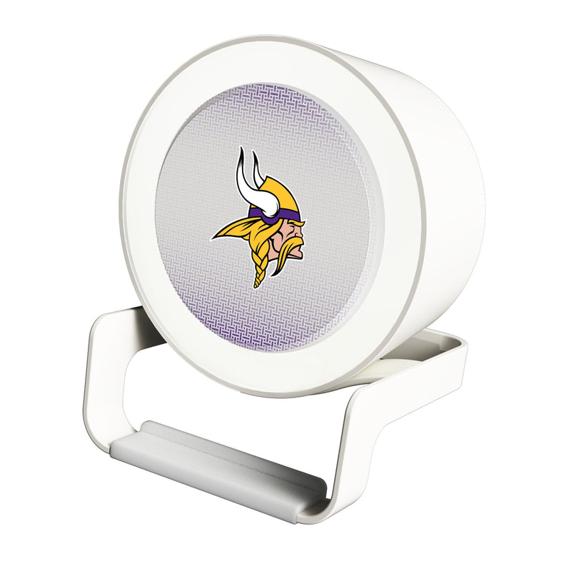 Minnesota Vikings Linen Night Light Charger and Bluetooth Speaker