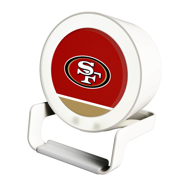 San Francisco 49ers Endzone Solid Night Light Charger and Bluetooth Speaker