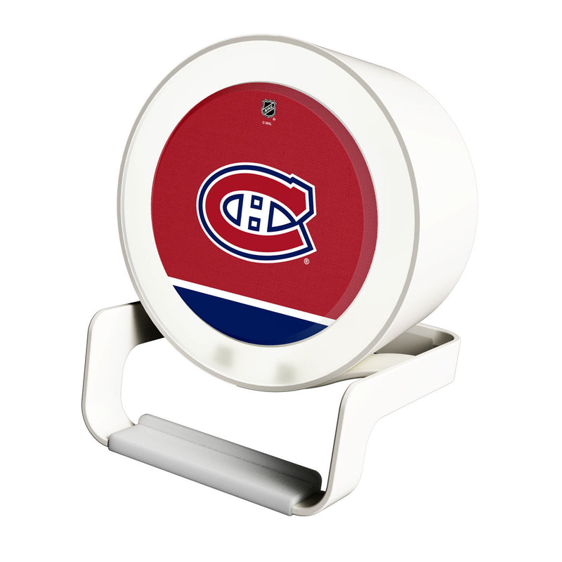 Montreal Canadiens Endzone Solid Night Light Charger and Bluetooth Speaker