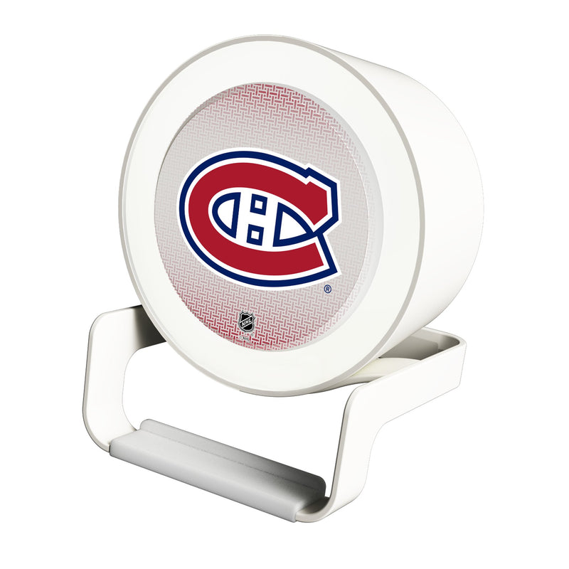 Montreal Canadiens Linen Night Light Charger and Bluetooth Speaker