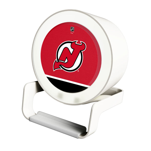 New Jersey Devils Endzone Solid Night Light Charger and Bluetooth Speaker