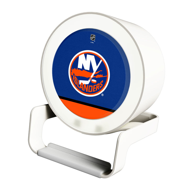 New York Islanders Endzone Solid Night Light Charger and Bluetooth Speaker