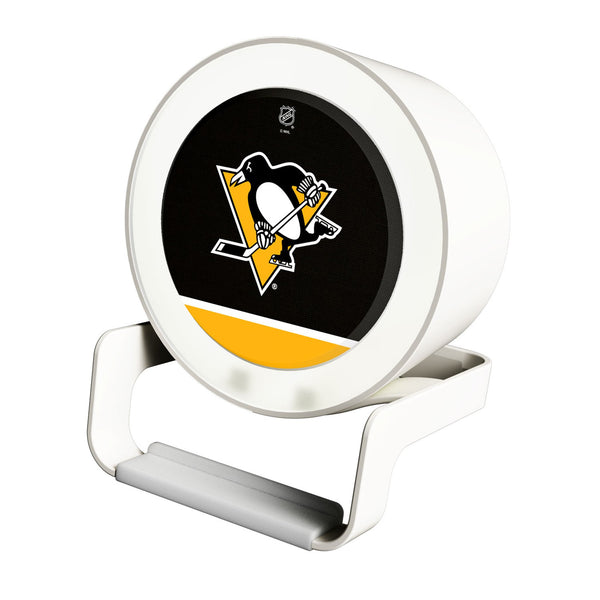 Pittsburgh Penguins Endzone Solid Night Light Charger and Bluetooth Speaker