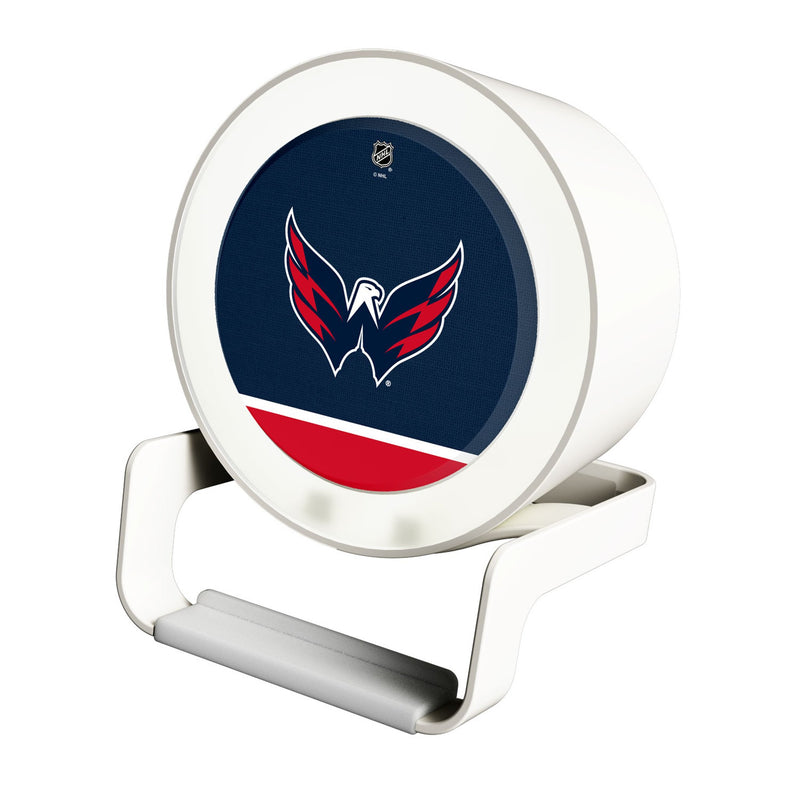 Washington Capitals Endzone Solid Night Light Charger and Bluetooth Speaker