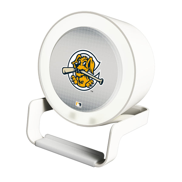 Charleston RiverDogs Linen Night Light Charger and Bluetooth Speaker