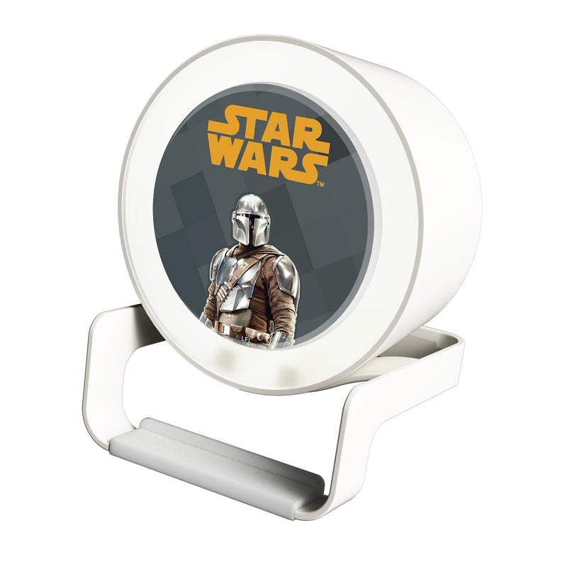 Star Wars: The Mandalorian Din Djarin Color Block Night Light Charger and Bluetooth Speaker