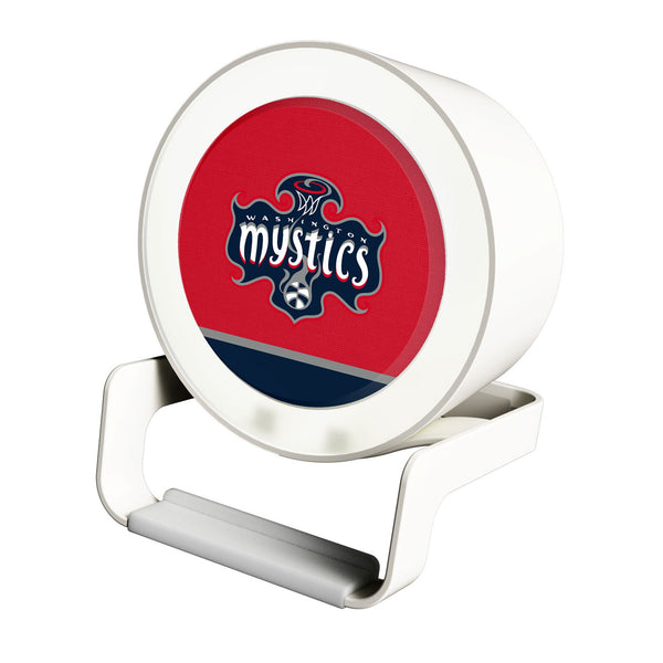 Washington Mystics Endzone Solid Night Light Charger and Bluetooth Speaker