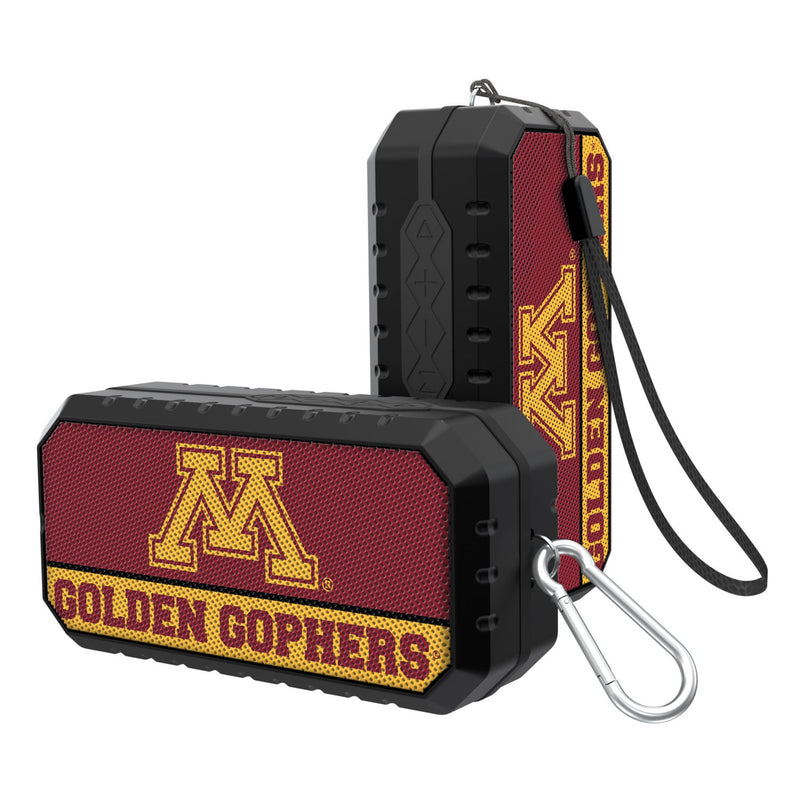 University of Minnesota Golden Gophers Endzone Solid Bluetooth Speaker