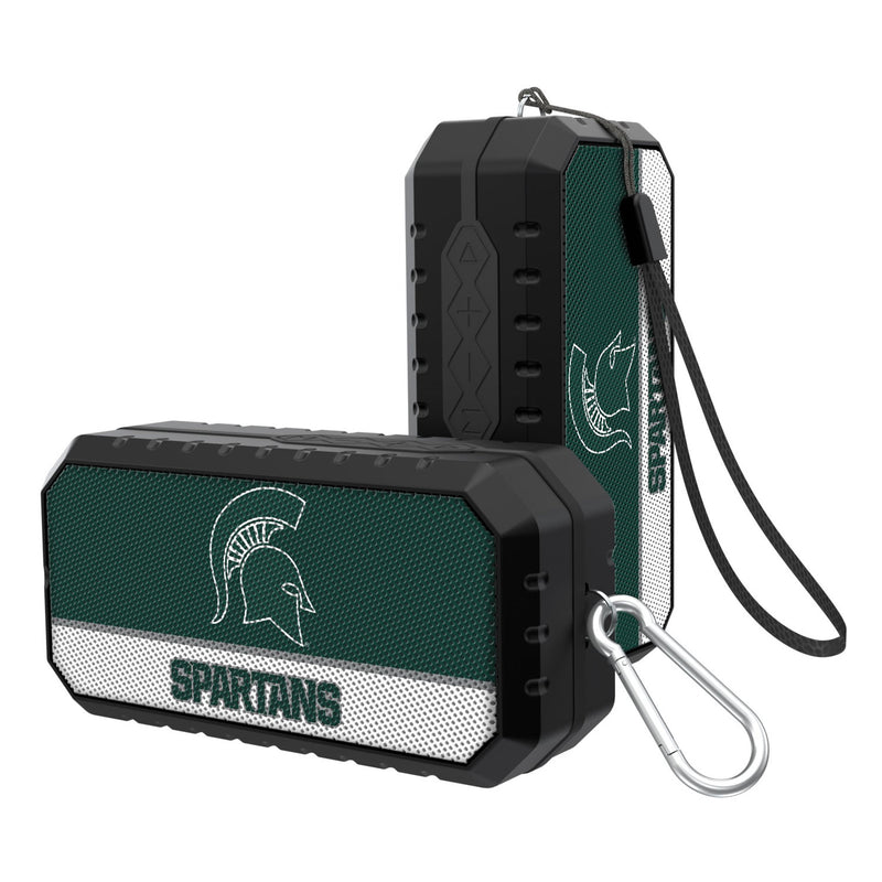 Michigan State University Spartans Endzone Solid Bluetooth Speaker