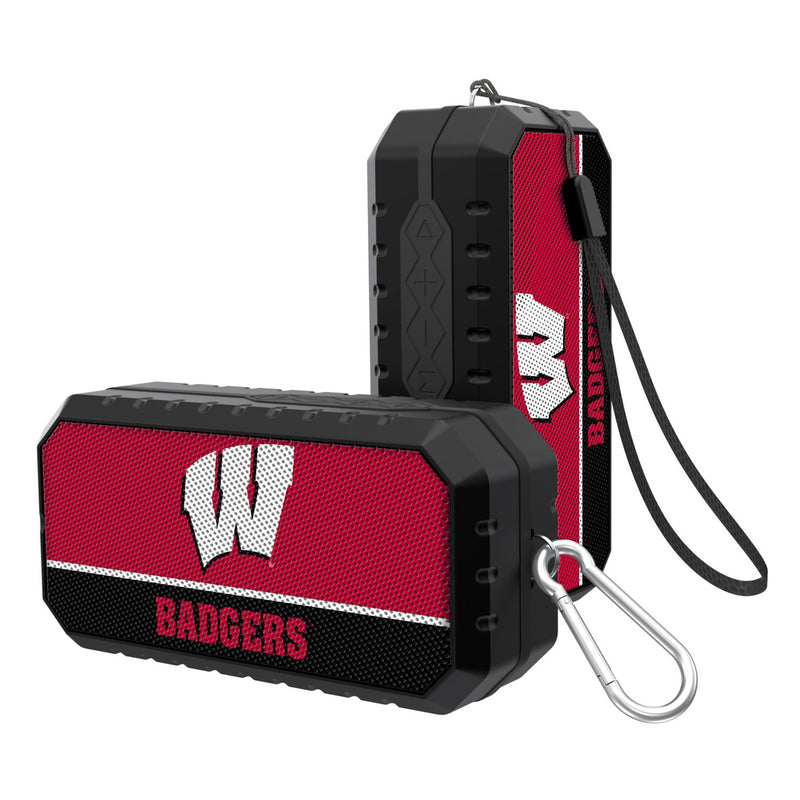 University of Wisconsin Badgers Endzone Solid Bluetooth Speaker