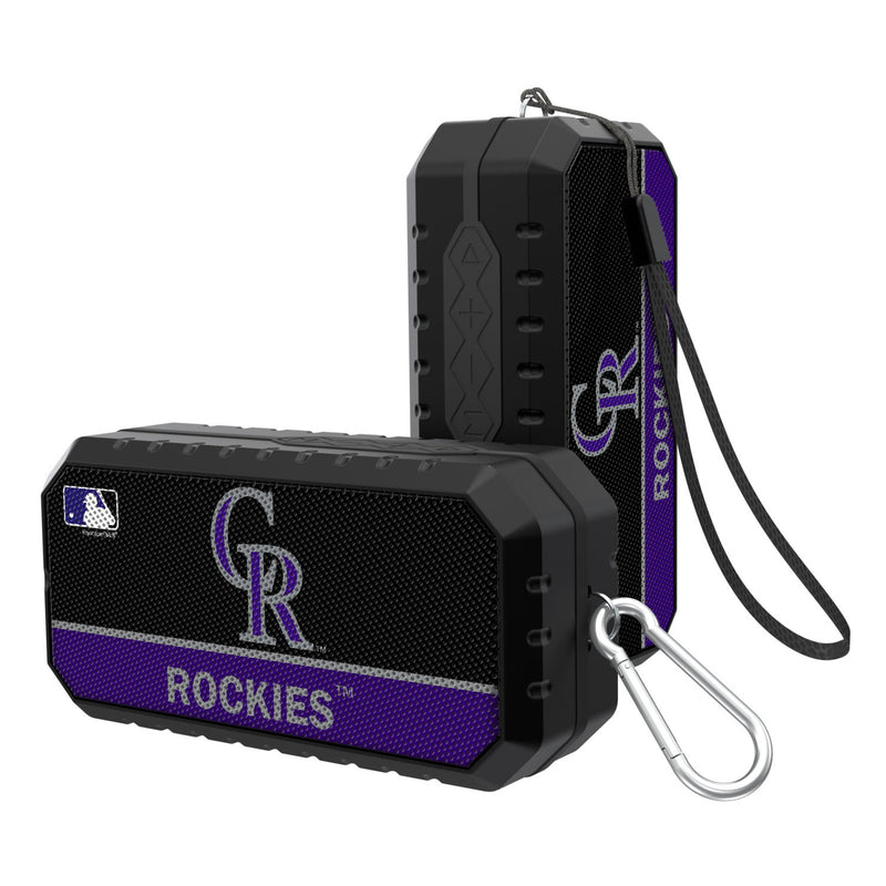 Colorado Rockies Endzone Solid Bluetooth Speaker