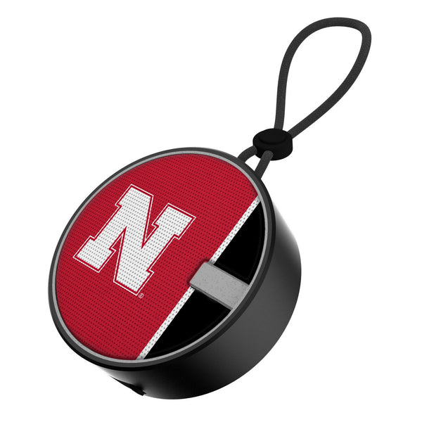 University of Nebraska Huskers Block N Endzone Solid Waterproof Speaker