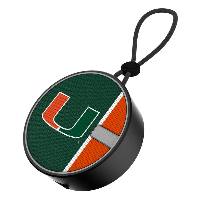 University of Miami Hurricanes Endzone Solid Waterproof Speaker