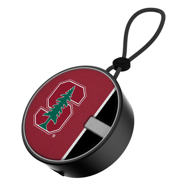 Stanford University Cardinal Endzone Solid Waterproof Speaker