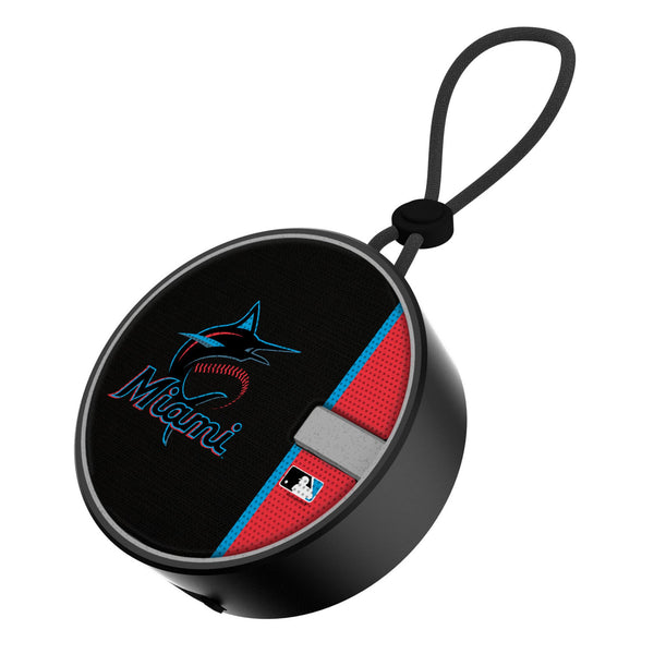 Miami Marlins Endzone Solid Waterproof Speaker